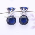 Nouveau mode boucles d&#39;oreilles stud bijoux boucle d&#39;oreille aaa zircon boucle d&#39;oreille E1049